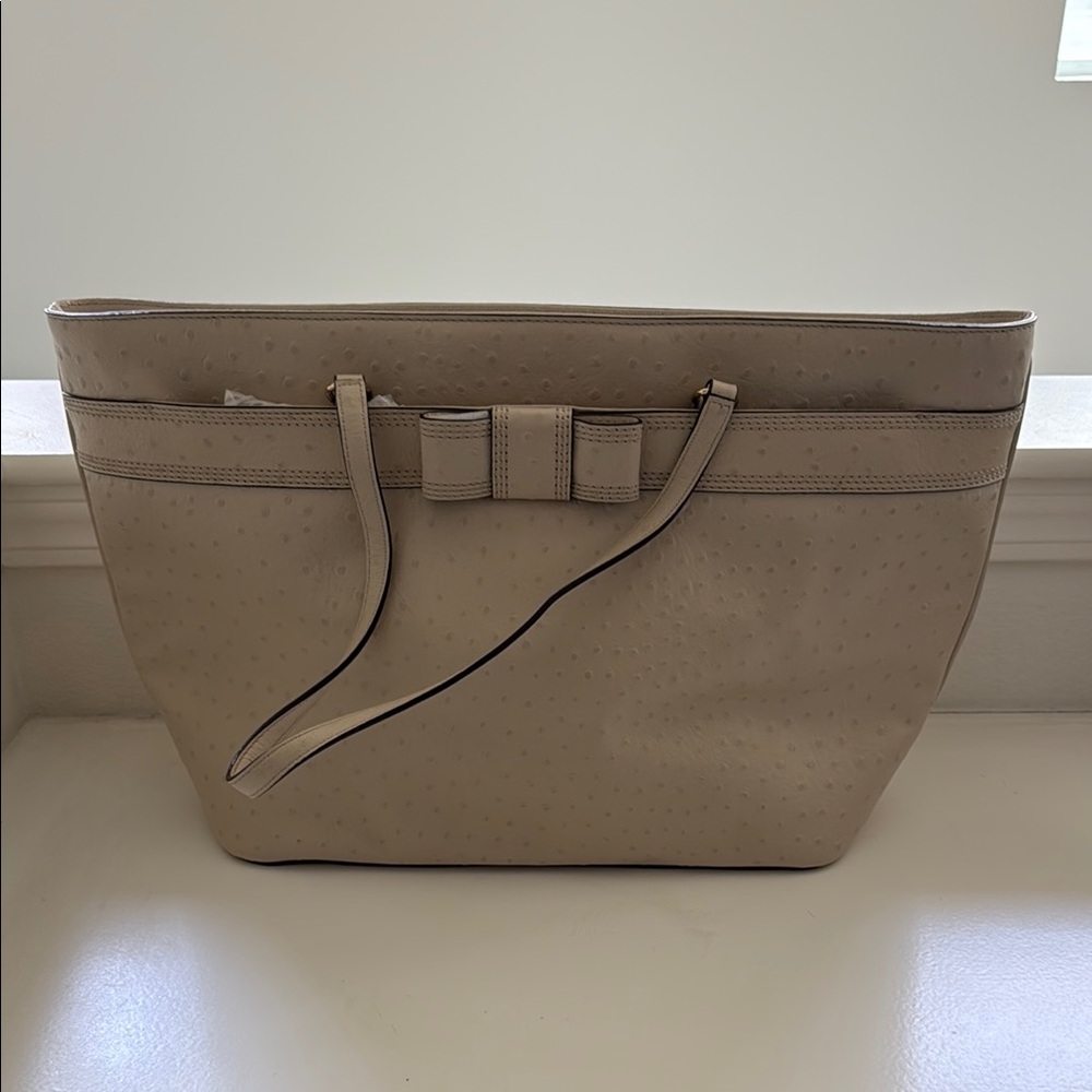 Elegant Kate Spade Cream Tote Bag